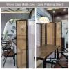 Open Rattan Webbing Roll for Furniture, Natural Rattan Fabric Material, Pre-Woven Wicker Cane Woven Rattan Sheets Net, Rattan Fabric for Furniture Decor, Chair Caning Supplies, Caning DIY Projects (S view 3