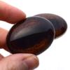 Megan's Beaded Designs Dark Brown Realistic Oval Horse Glass Eyes Sizes 13mm x 18mm, 18mm x 25mm, 30mm x 40mm Art Doll Eyes Animal Jewelry Sculpture Making Crafts (30mm x 40mm) view 3
