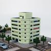 SHF Scale Japanese Integral Color Small House Low-Rise Building-1:300 (Green) view 1