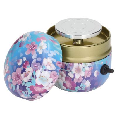 Luqeeg Mini Pottery Wheel Machine for Kids Beginners, Adjustable Speed, Stainless Steel & Aluminum, Ceramic Art Tool, 8.6x8.6cm