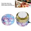 Luqeeg Mini Pottery Wheel Machine for Kids Beginners, Adjustable Speed, Stainless Steel & Aluminum, Ceramic Art Tool, 8.6x8.6cm view 3