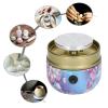 Luqeeg Mini Pottery Wheel Machine for Kids Beginners, Adjustable Speed, Stainless Steel & Aluminum, Ceramic Art Tool, 8.6x8.6cm view 4