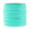 Mandala Crafts Nylon Satin Cord for Jewelry Making - 1.5mm 65 Yards Nylon Teal Strings Rattail Chinese Knotting Cord for Bracelets Making view 1