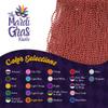 THE MARDI GRAS KREWE - Beads Necklaces Mardi Gras 72 Pack, 6 Dozen 33" 7mm - Party Favors, Parades, Bulk Decorations, Costumes, Festivals, Events - Light Red view 3