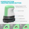 YLSCI Mini Heat Press, Heat Press Machine for T Shirts, Sticker Maker, Small Iron for Crafts, Shoes, Hats, and Small Vinyl Projects (Green) view 4