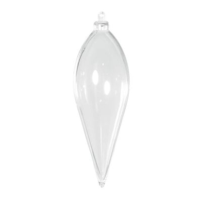 INNSPIRO A3437 Plexiplast Teardrop Pendant 16 x 7 cm White 16 x 7 cm