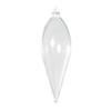INNSPIRO A3437 Plexiplast Teardrop Pendant 16 x 7 cm White 16 x 7 cm view 1