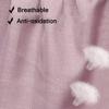 NAKAN Block Reducing EMF Silver Conductive Fabric Anti Radiation Faraday Fabric for EMF RFID EMI RF WiFi Blocking Radiowave Protection Canopy(Size:1.51m,Color:4 Pink) view 3