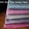 NAKAN Block Reducing EMF Silver Conductive Fabric Anti Radiation Faraday Fabric for EMF RFID EMI RF WiFi Blocking Radiowave Protection Canopy(Size:1.51m,Color:4 Pink) view 4