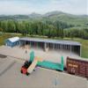Walthers Cornerstone 933-3854 N Scale Modern Lumber Transload - Kit view 1