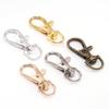 LKXHarleya 10Pcs Swivel Lobster Clasp Hooks Split Lobster Claw Clasps for DIY Craft Key Ring Jewelry Making, Rhodium, 38x17mm view 4