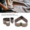 3 Pcs Leather Die Cutter, High Speed Steel Mold Heart Shape Hollow Punching Tool Corrosion Resistant, Strong and Durable with Storage Box for DIY Leather Crafts view 4