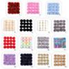 16 PCS Faux Fur Pom Poms for Hats, 4 Inch Fluffy With Elastic Loop for Shoes Scarves Gloves Bags Keychains DIY Crafts Knitting Accessories view 3