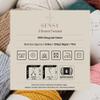 2 Skeins of Sensy Premium Macrame Cord 3mm 100% Cotton, 245 Feet, 3 Strand Twisted, Macrame Rope, Macrame String Cotton Yarn, Macrame Yarn (Forest Green) view 3