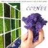 CCINEE Moss Preserved, 4 OZ Fake Reindeer Moss for Potted Plants for Craft Arts Floral Wall Decor Wedding Centerpieces Fairy Garden Artificial Terrariums Decoration for Christmas(Purple) view 3