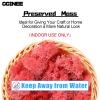 CCINEE Moss Preserved, 4 OZ Fake Reindeer Moss for Potted Plants for Craft Arts Floral Wall Decor Wedding Centerpieces Fairy Garden Artificial Terrariums Decoration for Christmas(Pink) view 2