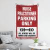Tapestrys Nurse Practitioner Parking Only Tapestry Men Cave Decor Bar Accessories For Man Cave (Size : 75X100CM) view 3