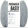 Premier Yarns Basix Light Gray 1115-02 (6-Skeins - Same Dye Lot) Worsted Medium #4 Acrylic Yarn for Crocheting and Knitting with Project Bag view 2