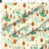 Spoonflower Fabric - Mid Century Modern Whimsical Black Cats Retro Inspired Atomic Era Printed on Organic Cotton Sateen Fabric Fat Quarter - Sewing Quilting Apparel Home Decor view 2
