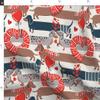 Spoonflower Fabric - Dachshund Hearts Doxie Weiner Dog Valentines Day Love Romance Quirky Printed on Minky Fabric by The Yard - Sewing Baby Blankets Quilt Backing Plush view 2