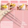 IMZAY Needle Felting Tools, Needle Felting Supplies, Needle Felting Kit with 3 Size 30 Pcs Needles Felting Needles,Wooden Handle, Finger Cots, Perfect for DIY Felting Wool Projects view 3