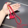 ALBASHAN Red Stone Tasbih 99beads Cotton tassel handmade Karakosh muslim women ramadan gift Misbaha arabic fashion accessories bracelet (10mm x 100 beads) view 3