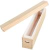 Rectangle Silicone Soap Mold, 2200ml/77oz Tall Skinny Soap Making Mold with Wooden Box and Lid for DIY Soap Making view 1