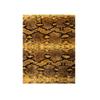 Fashion Fabrics LLC Gold Snake Skin Printed Stretch Velvet Fabric view 2