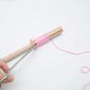Crochet Hook, Yarn Cutter, Wooden Latch Hook Crochet Yarn Cutter Tool for Tapestry Carpet Rug Making DIY Embroidery Crafts (4#) view 4