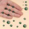 60pcs 6mm Natural Stone Beads Green Chalcedony Beads Energy Crystal Healing Power Gemstone for Jewelry Making, DIY Bracelet Necklace view 4