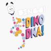 Dino DNA Sticker Decal Size 5" view 1