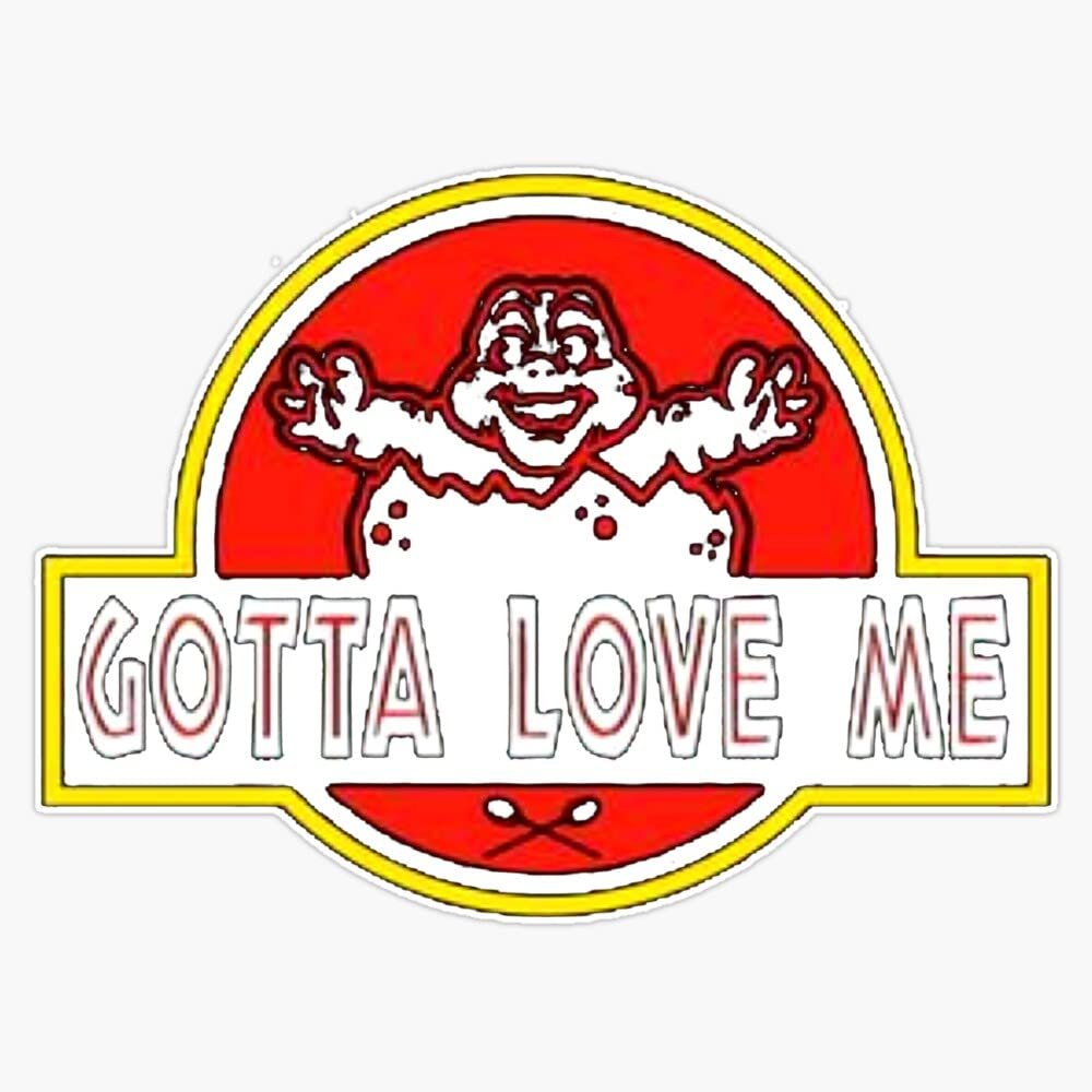 Logo Baby Sinclair Character Sticker Decal Size 5"
