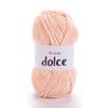 YarnArt Dolce Chenille Yarn Soft Velvet Yarn for Amigurumi, Plush Toys, Blankets Super Bulky, 100g (3.53 oz), 120m (131 yds) Ideal for Crochet & Knitting Projects (773, Apricot) view 1
