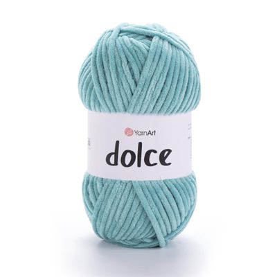 Yarnart Dolce Yarn Soft Chenille Velvet Super Bulky Blanket & Amigurumi Crochet Yarn - 100g (3.53 oz), 131 Yards (770m)