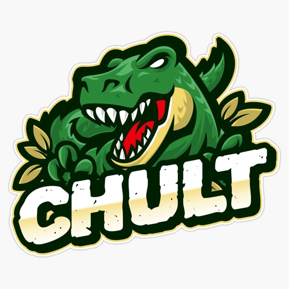 Chult Logo Sticker Decal Size 5"