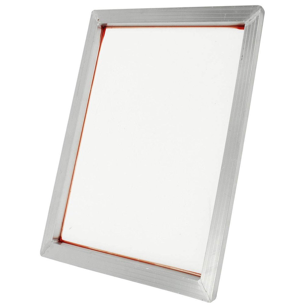 TECHTONGDA 2216 inch Screen Printing Frame with 180 mesh Aluminum Silk Screen Printing for Cylinder Screen Printing Machine