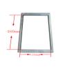TECHTONGDA 2216 inch Screen Printing Frame with 180 mesh Aluminum Silk Screen Printing for Cylinder Screen Printing Machine view 2