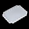 HARFINGTON Large Silicone Tray Mold 7.6"x5.7" Irregular Rectangle Resin Coaster Resin Mold Epoxy Resin Casting for Home Decoration Gift Desktop Decor view 3