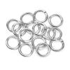 1000x 304 Strong Stainless Steel Open Split Jump Rings Connector Jewellery Findings DIY Craft Loop No Fade Silver/Yellow Gold/Rose Gold Bulk (6mm, Silver) view 3