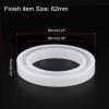 HARFINGTON Bracelet Mold Bangle Ring Mold Silicone Round Epoxy 62mm Cylindrical Casting Resin Crystal Mold for Jewelry Making DIY Crafts view 2