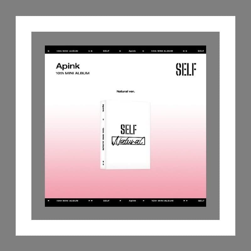 Apink SELF 10th Mini Album Contents+POB+Tracking Sealed (Platform Natural Version)