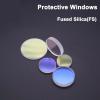 CO2 Laser Cutter Focus Focal Lens Fiber Laser Lens Protection Mirror/Protective Windows 27.9x4.1 30x5 37x7 Fiber Laser WSX Precitec Raytools WSX Bodor Laser Head (Size : 18x2mm) view 3