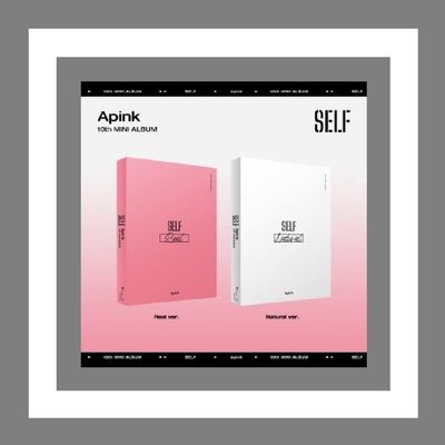 Apink SELF 10th Mini Album Contents+POB+Tracking Sealed (PhotoBook SET(Real+Natural))