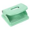 PATIKIL 1/4" 2 Hole Paper Punch, Metal Hole Puncher 8 Sheet Punch Capacity Adjustable Hole Punch for Office and Home Supplies, Green view 3