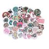 Freshie Cardstock Cutouts Rounds 3 inch for Freshies Random Mix | 32 pk | For Scented Aroma Beads Bake with Mold for Car Freshie Designs, Western, Cow, Leopard, Aztec, Howdy, Bull Skull view 1