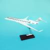 12" 1:100-Scale Aviation Airplane Models Alloy Diecast Airplane, Gulfstream G650 Resin Model Airplane with Stand and Gift Box Adult Collectibles for Collection Or Gift Ornament view 1