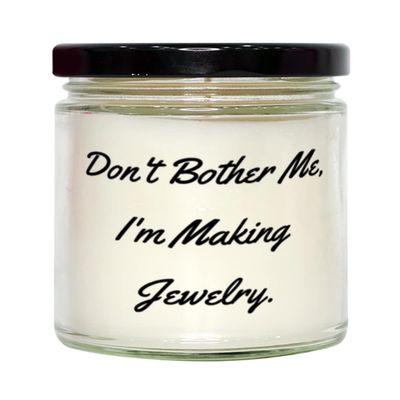 Beautiful Jewelry Making Gifts, Don't Bother Me, I'm Making Jewelry, Birthday Candle For Jewelry Making, Funny jewelry making gift ideas, Unique jewelry making gifts, Handmade jewelry making gifts,