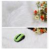 160 x 50cm Faux Fur Fabric Christmas Fluffy Fuzzy Craft Shaggy Synthetic Plush Patch Sewing Fur Cuts DIY Halloween Winter Costume Gnome Beard Miniature Dolls Costume Rugs Mats (Color : Yellow) view 3