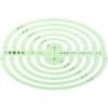 1Pc Plastic Drawing Templates Measuring Geometric Rulers - Large Oval view 4