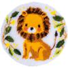 Vervaco Latch Hook Rug Lion Design Diamond 55 cm view 1